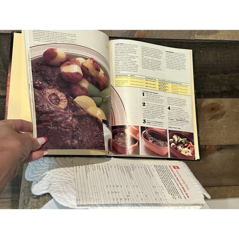 Vintage 1981 Microwave‎ Cooking From Litton Cookbook Recipes Cook Book